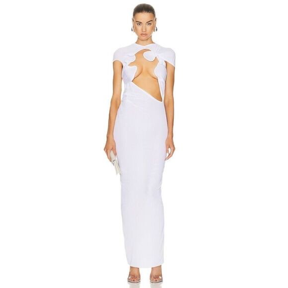 Christopher Esber Dresses & Skirts - Christopher Esber Venusa Tee Dress in White